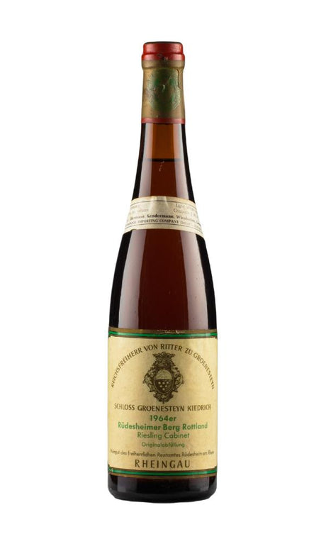 1964 | Weingut Schloss Groenesteyn | Rudesheimer Berg Rottland Riesling Kabinett at CaskCartel.com