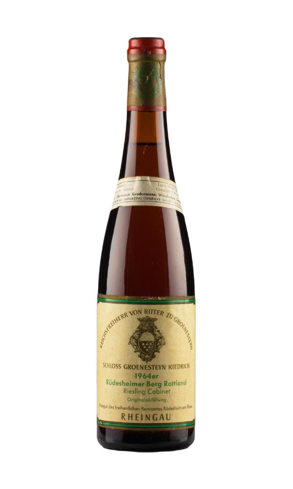 1964 | Weingut Schloss Groenesteyn | Rudesheimer Berg Rottland Riesling Kabinett at CaskCartel.com