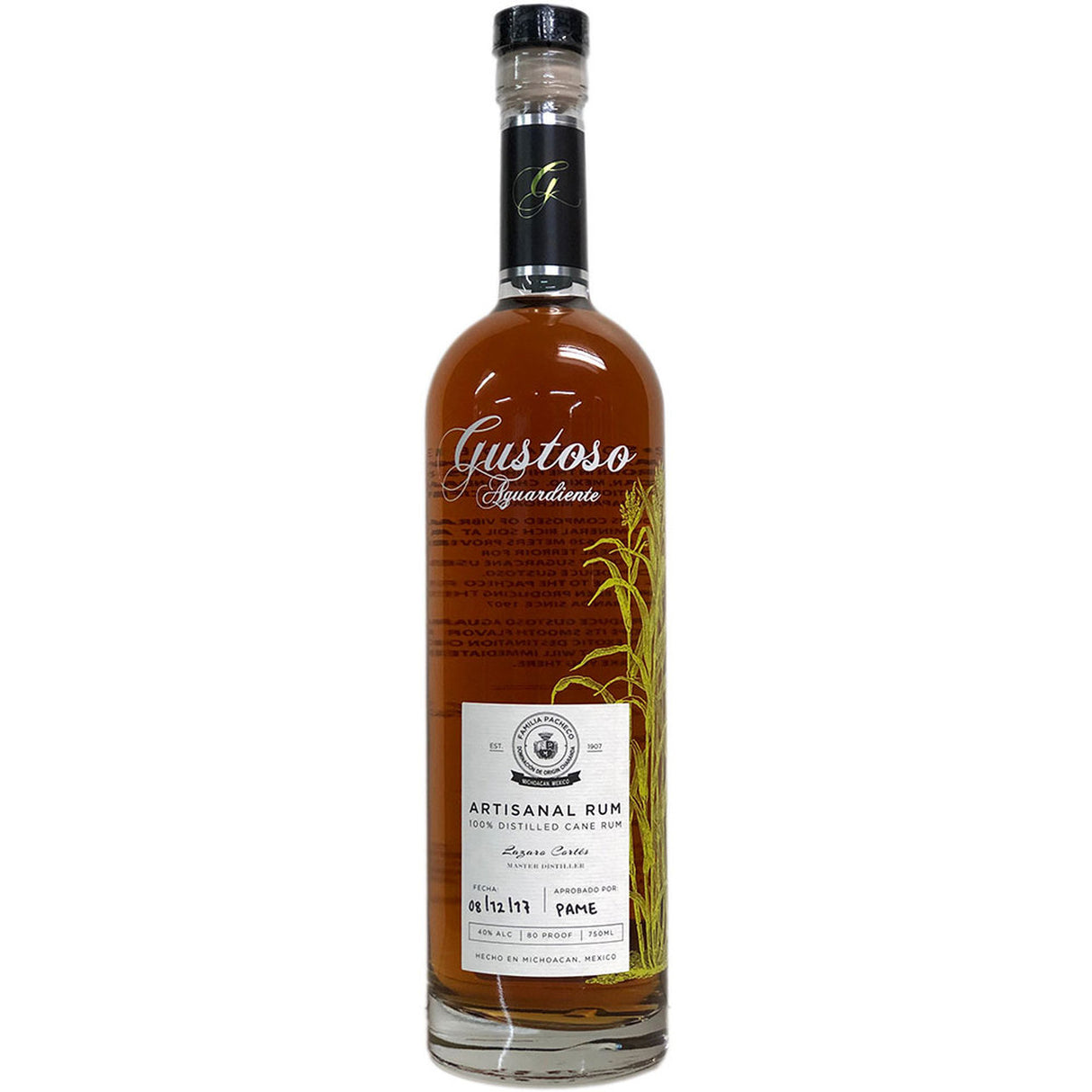 Gustoso Aguardiente Artisanal Rum - CaskCartel.com