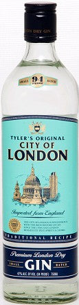 Tyler's Original City Of London Dry Gin - CaskCartel.com