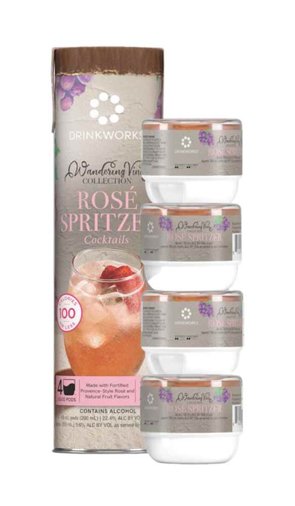 Drinkworks Rosé Spritzer Tube (4x Pods) | 4x50ML at CaskCartel.com