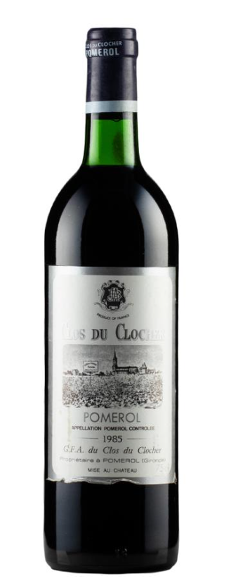 1985 | Jean-Baptiste Audy | Clos du Clocher Pomerol at CaskCartel.com