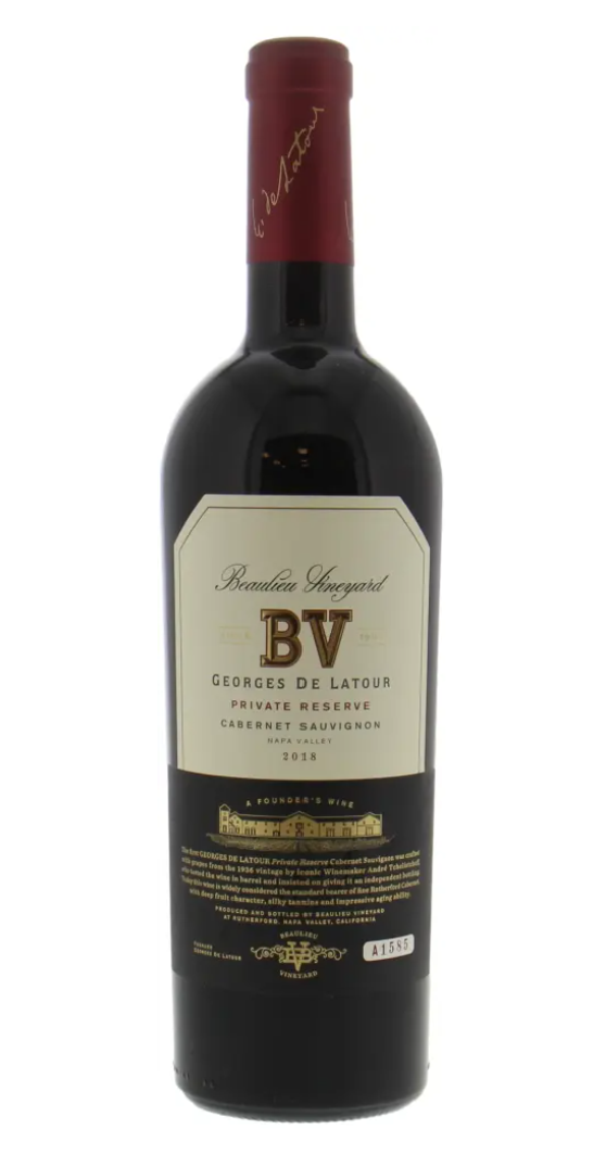 2018 | Beaulieu Vineyard | Georges de Latour Private Reserve Cabernet Sauvignon at CaskCartel.com