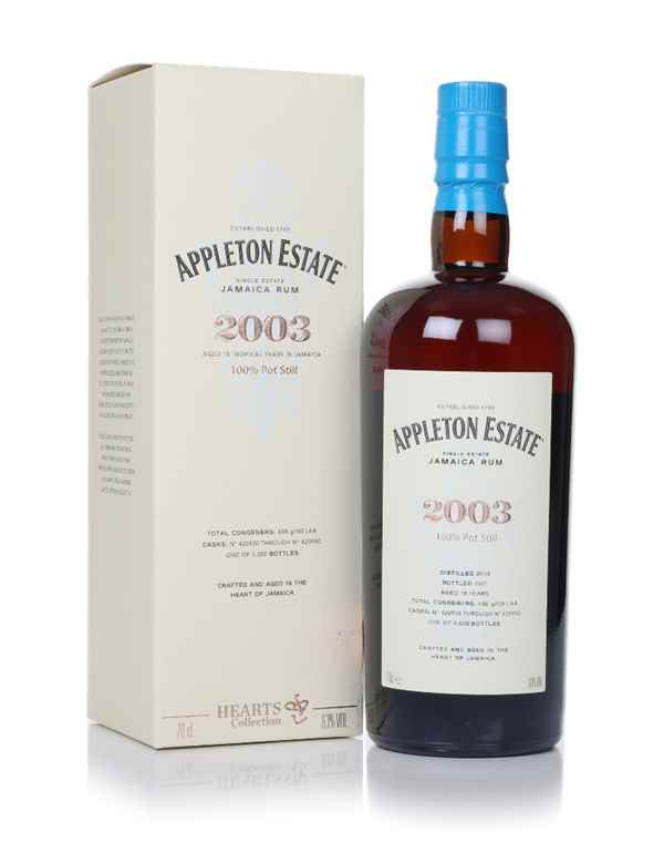 Appleton Estate 18 Year Old 2003 - Hearts Collection | 700ML