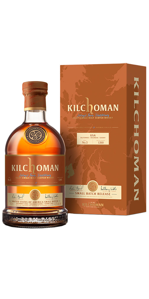Kilchoman Small Batch # 5 Islay Single Malt Scotch Whiskey