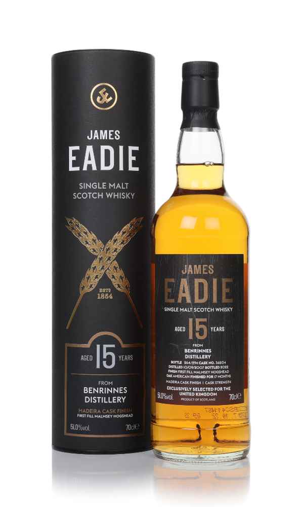 Benrinnes 15 Year Old 2007 (cask 362134) - James Eadie | 700ML at CaskCartel.com