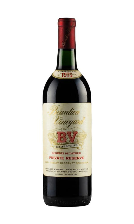 1975 | Beaulieu Vineyard | Georges de Latour Private Reserve Cabernet Sauvignon at CaskCartel.com