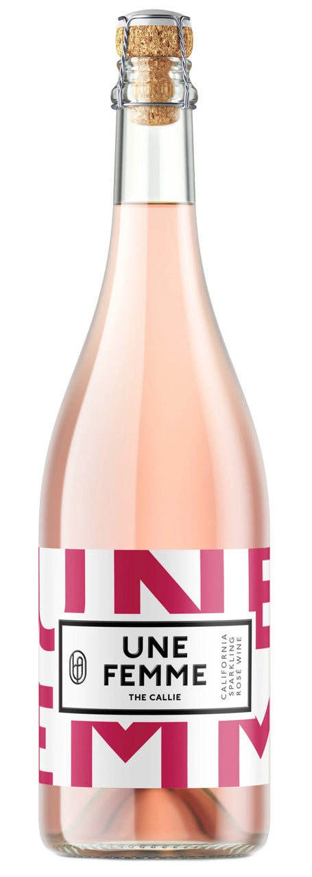 Une Femme | The Callie Sparkling Rose 187ML - NV at CaskCartel.com