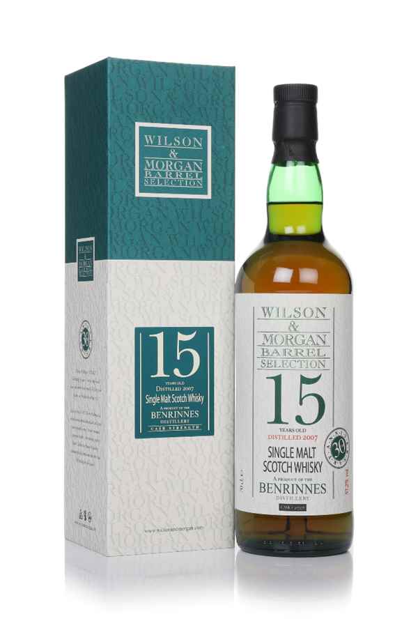 Benrinnes 15 Year Old 2007 30th Anniversary - Wilson & Morgan | 700ML at CaskCartel.com