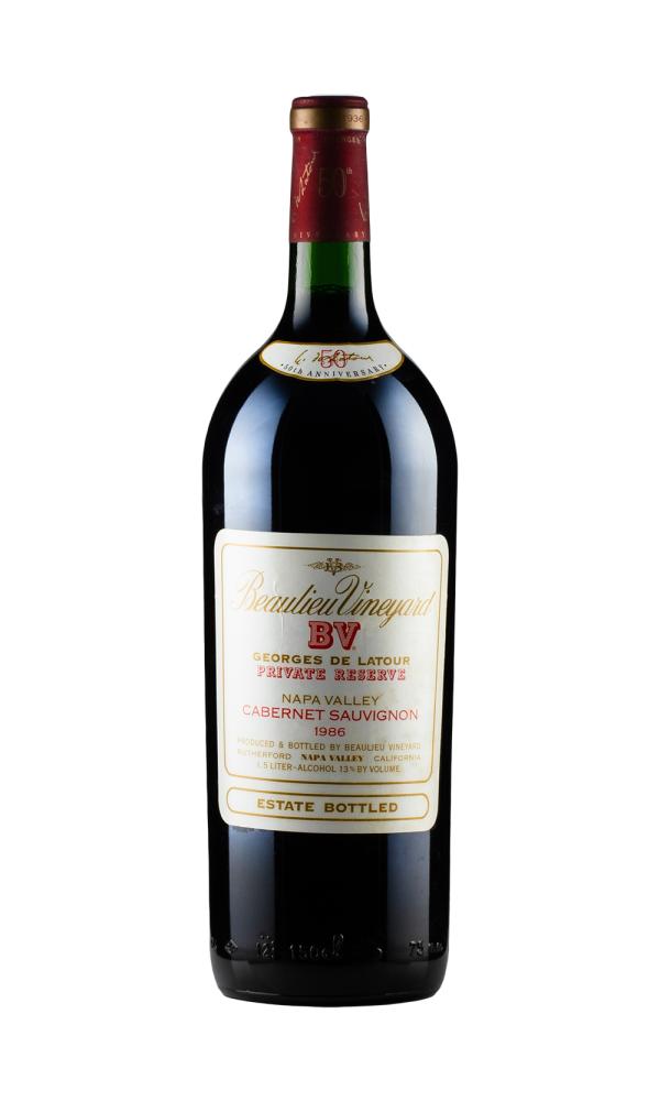 1986 | Beaulieu Vineyard | Georges de Latour Private Reserve Cabernet Sauvignon (Magnum) at CaskCartel.com