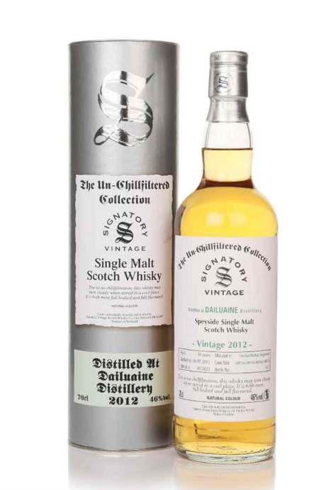 Dailuaine 10 Year Old 2012 (casks 308754 & 308758 & 308762 & 308763) - Un-Chilfiltered Collection (Signatory) | 700ML at CaskCartel.com