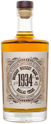 1934 Straight Bourbon Whiskey