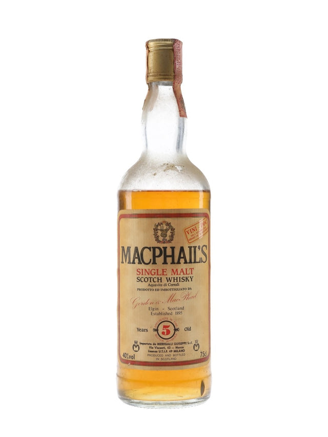 Macphail's 5 Year Old Gordon & Macphail Single Malt Scotch Whisky at CaskCartel.com
