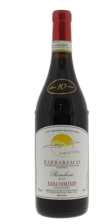 2010 | Nada Fiorenzo | Barbaresco Rombone Dieci Anni at CaskCartel.com