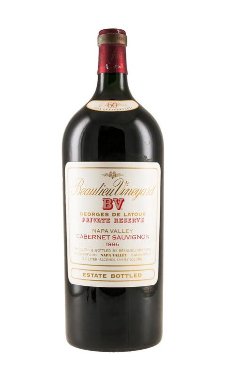 1986 | Beaulieu Vineyard | Georges de Latour Private Reserve Cabernet Sauvignon 6L at CaskCartel.com