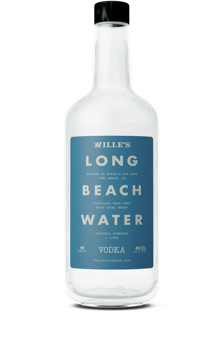 Wille's Long Beach Water Vodka | 1L at CaskCartel.com