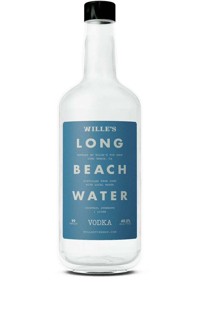 Wille's Long Beach Water Vodka | 1L at CaskCartel.com