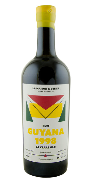 1998 La Maison & Velier Flag Series Guyana 24 Year Old Rum | 700ML at CaskCartel.com