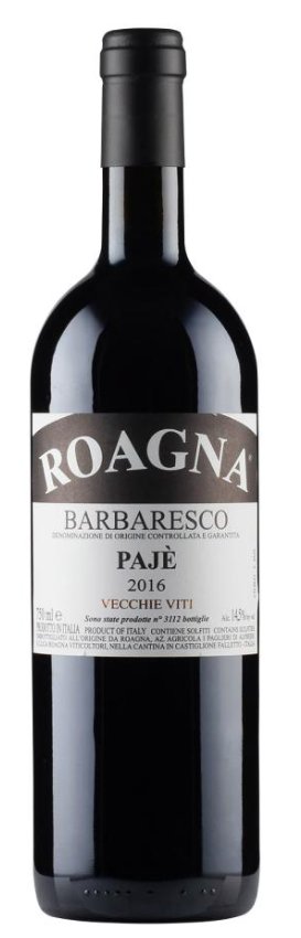 2016 | Roagna | Barbaresco Paje Vecchie Viti at CaskCartel.com