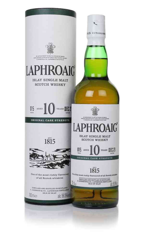 Laphroaig 10 Year Old Cask Strength Batch 015 | 700ML at CaskCartel.com