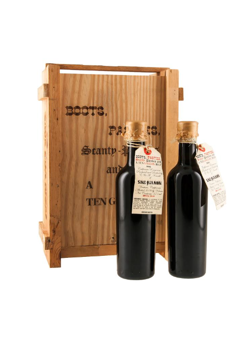  2003 | Sine Qua Non | Pasties, Scanty Panties and A Ten Gallon Hat Duo at CaskCartel.com