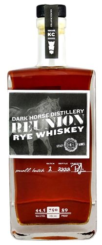 Dark Horse Distillery Reunion Rye Whiskey