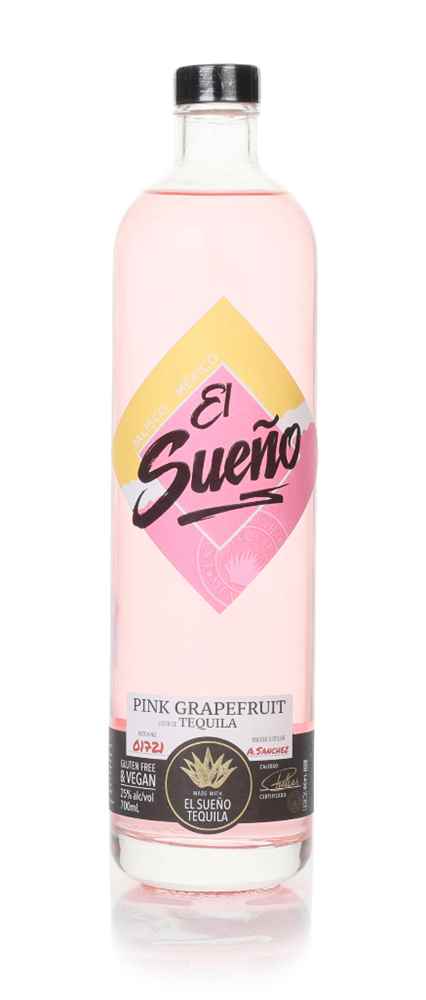 El Sueño Pink Grapefruit Tequila Liqueur | 700ML at CaskCartel.com