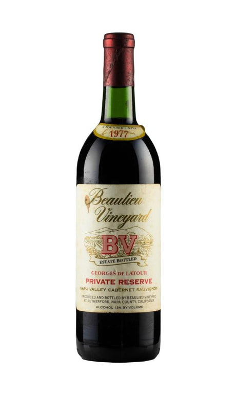 1977 | Beaulieu Vineyard | Georges de Latour Private Reserve Cabernet Sauvignon at CaskCartel.com
