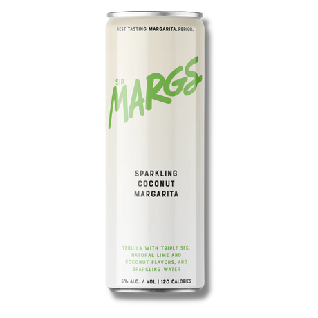 SipMargs Sparkling Coconut Margarita | 4X355ML at CaskCartel.com