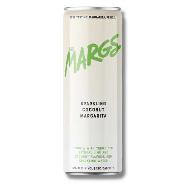 SipMargs Sparkling Coconut Margarita | 4X355ML at CaskCartel.com