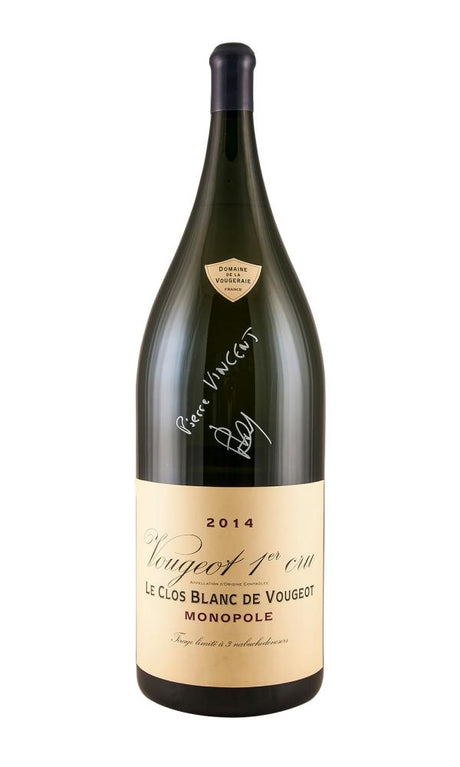 2014 | Domaine de la Vougeraie | Vougeot Le Clos Blanc de Vougeot 15L at CaskCartel.com