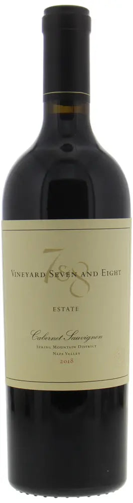 2018 | Vineyard 7 & 8 | Estate Cabernet Sauvignon at CaskCartel.com