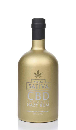 Aqua Sativa CBD Infused Hazy Rum | 500ML at CaskCartel.com