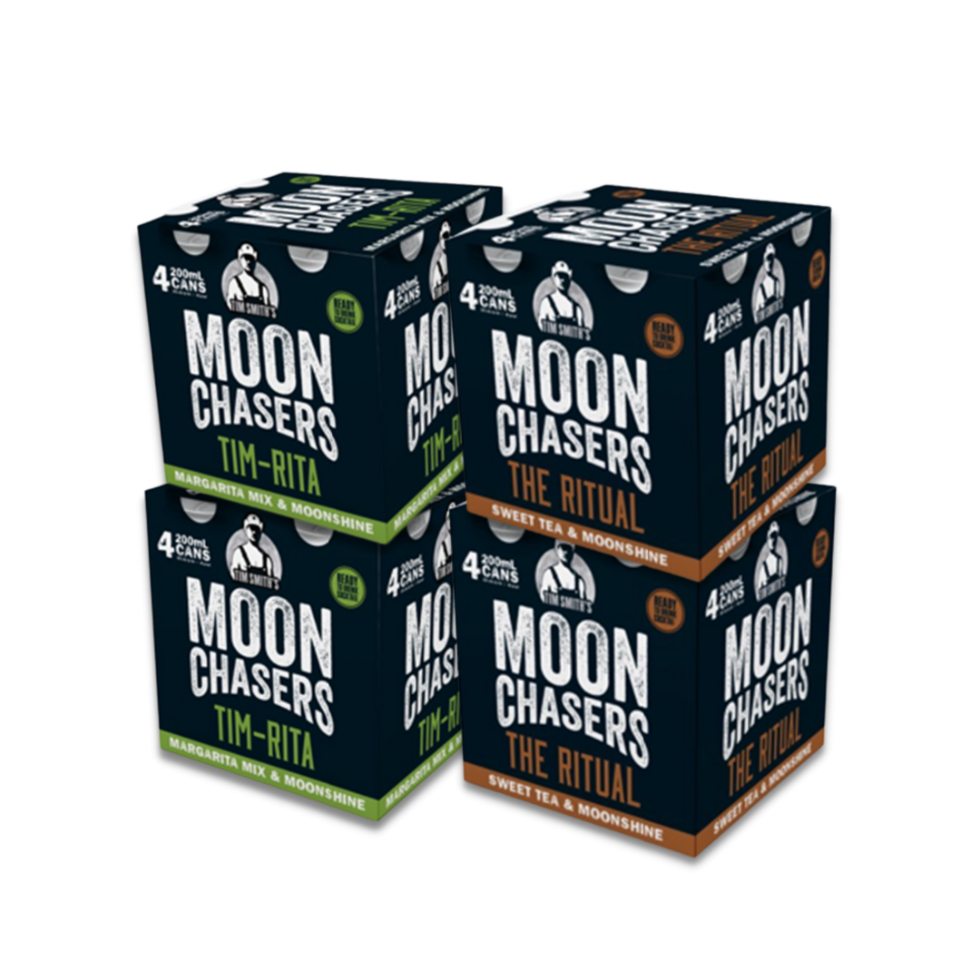 Moonshiners | Tim Smiths Moon Chasers | Tim-Rita & The Ritual | (4) Pack Bundle at CaskCartel.com