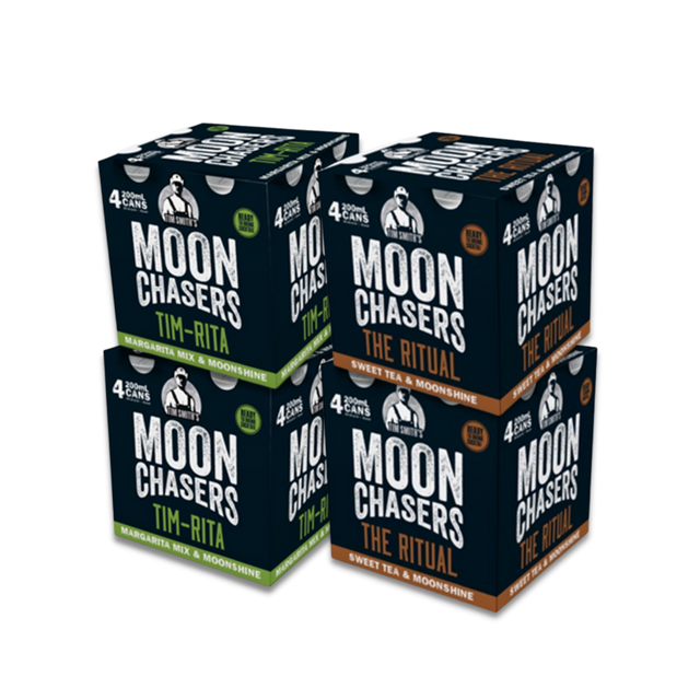 Moonshiners | Tim Smiths Moon Chasers | Tim-Rita & The Ritual | (4) Pack Bundle at CaskCartel.com