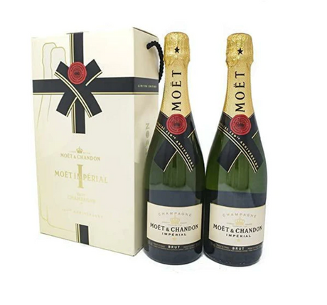 2021 | Moët & Chandon | Festive Twin Pack Brut Imperial at CaskCartel.com