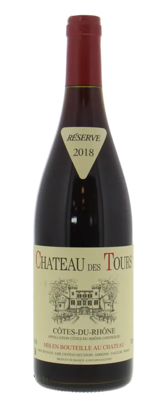 2018 | Rayas | Chateau des Tours Cotes du Rhone reserve Rouge at CaskCartel.com