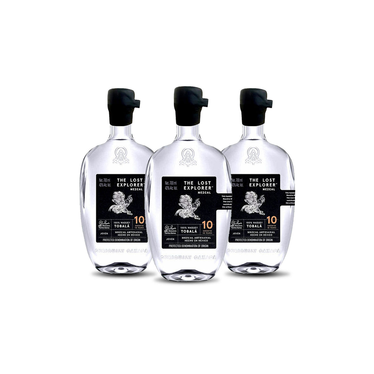 The Lost Explorer Tobala Mezcal (3) Bottle Bundle at CaskCartel.com_1