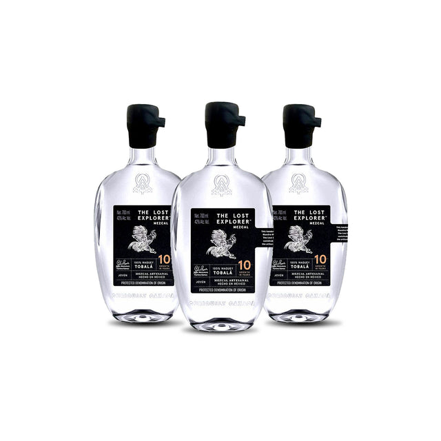 The Lost Explorer Tobala Mezcal (3) Bottle Bundle at CaskCartel.com_1