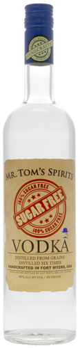 Mr. Tom's Spirits Sugar Free Vodka - CaskCartel.com