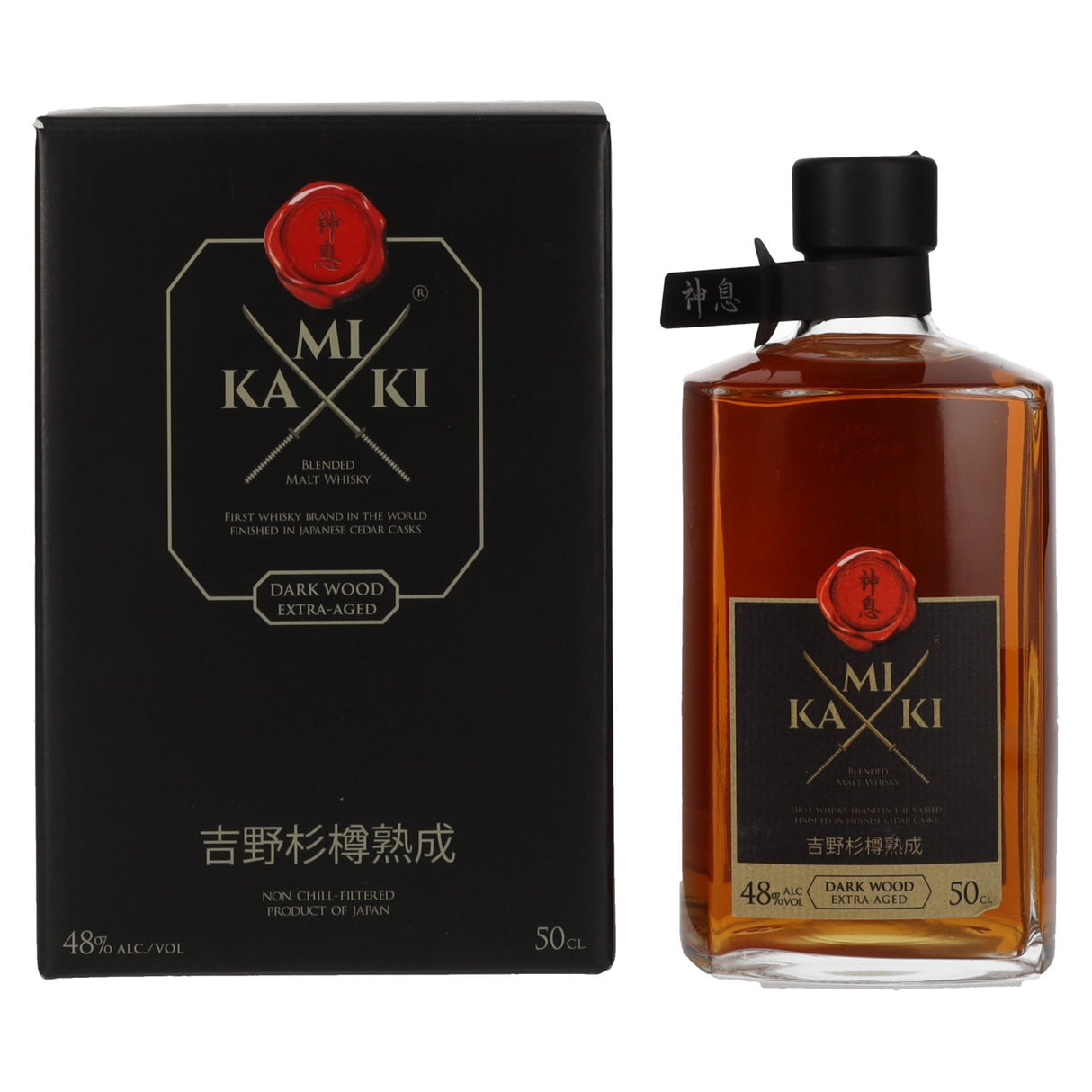 Kamiki Dark Wood Extra Aged at CaskCartel.com