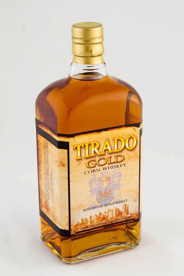 Tirado Distillery Gold Corn Whiskey