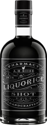 A.H. Riise Pharmacy Liquorice Shot Hot Liqueur | 700ML at CaskCartel.com