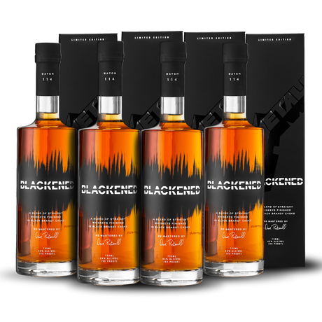BLACKENED® AMERICAN WHISKEY | LIMITED BATCH 114 | BLACK ALBUM WHISKEY PACK COLLECTORS EDITION AT CASKCARTEL.COM