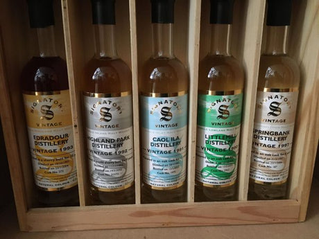 Whiskey | Signatory Vintage | 5 Bottle collection at CaskCartel.com