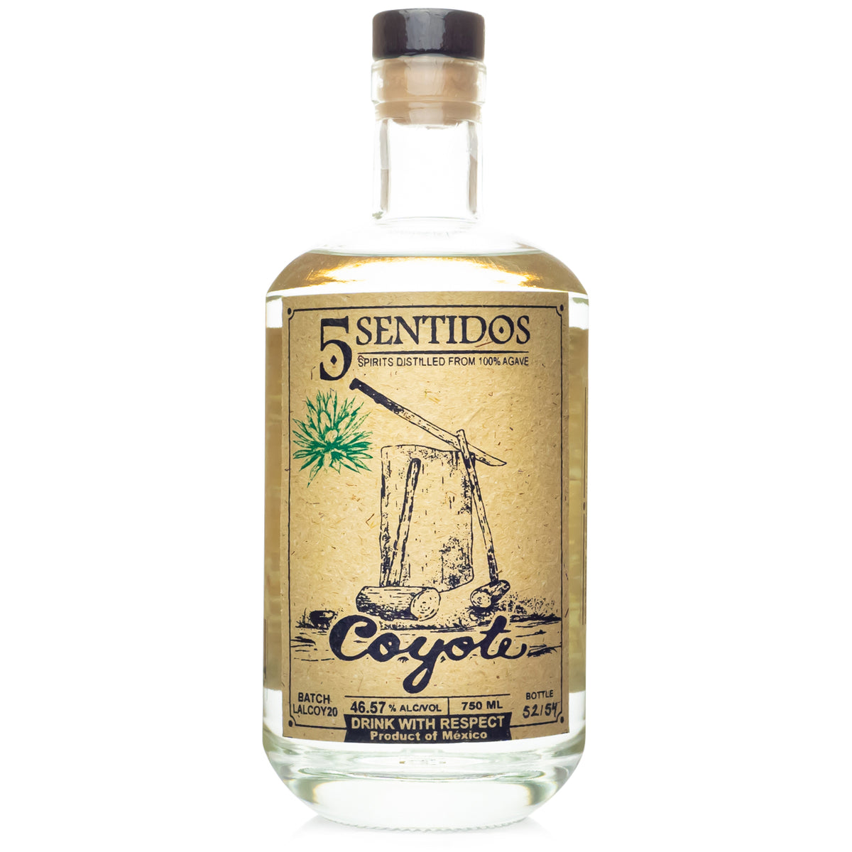 5 Sentidos Coyote Mezcal at CaskCartel.com