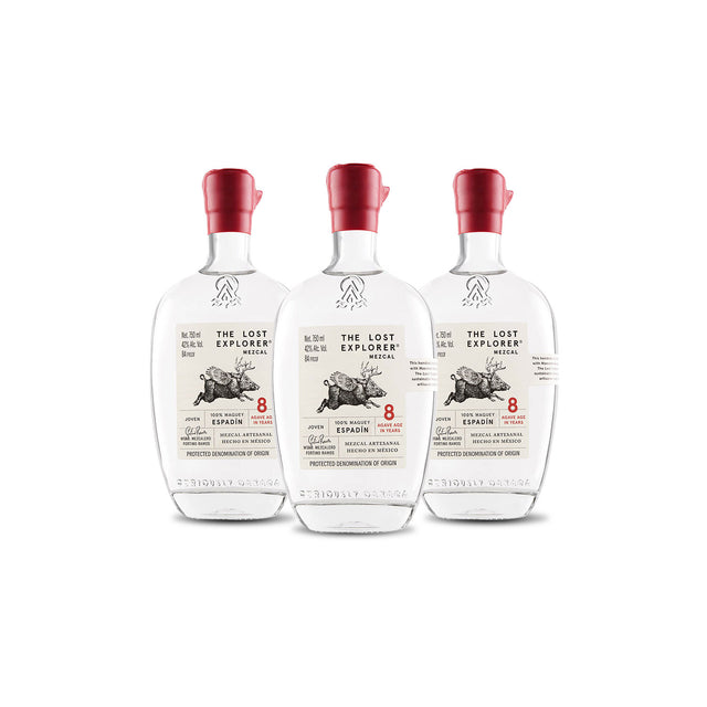 The Lost Explorer Espadin Mezcal (3) Bottle Bundle at CaskCartel.com_1
