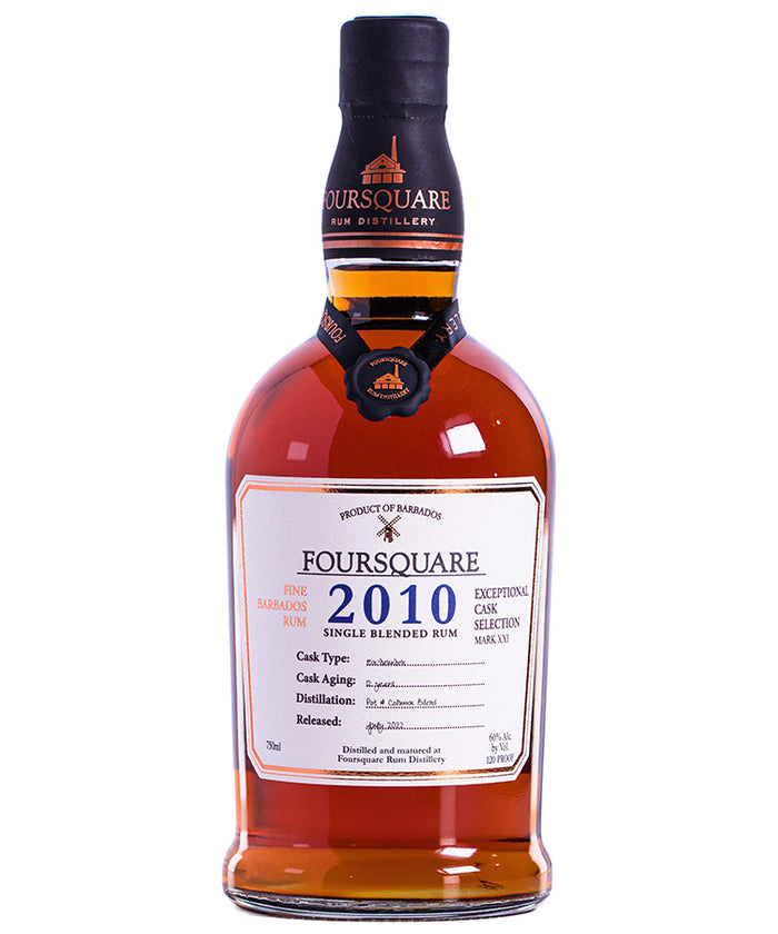 Foursquare Distillery 2010 Exceptional Cask Selection MARK XXI Single Blended Rum