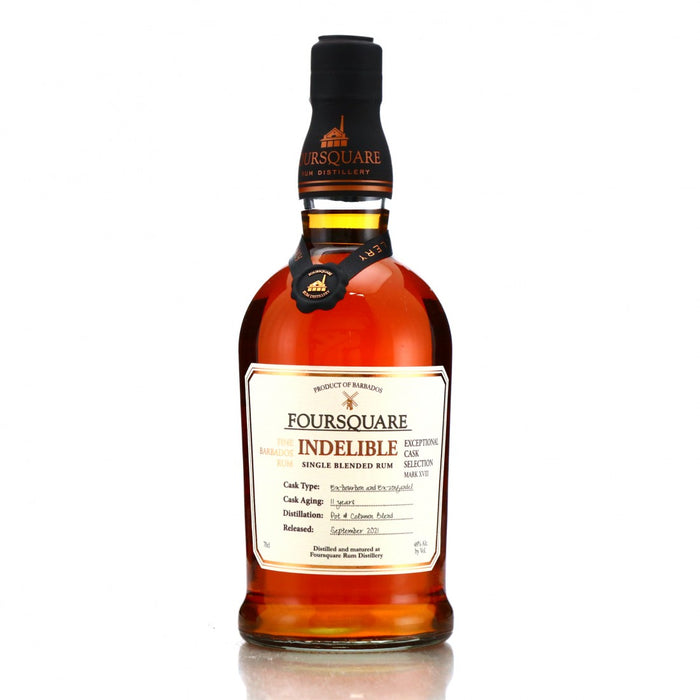 Foursquare Indelible Fine Barbados 11 Year Old Rum | 700ML