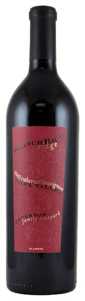 2003 | Switchback Ridge | Peterson Family Vineyard Cabernet Sauvignon